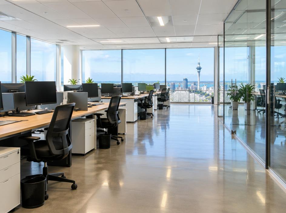 Office Cleaning — freshly cleaned by our team